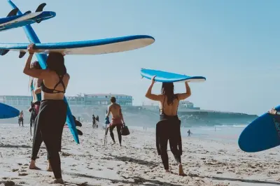 Lezione di surf a La Mata Beach, Torrevieja