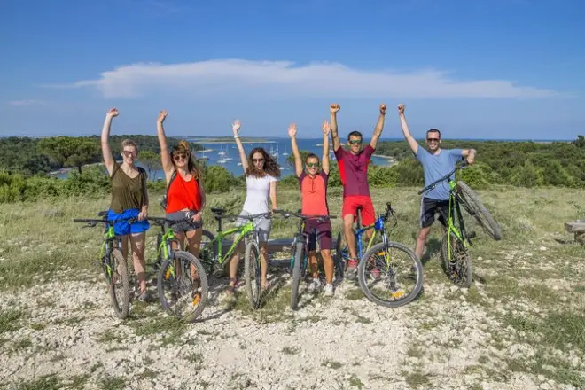 Balade à vélo électrique au cap Kamenenjak, 12-16 km en bord de mer