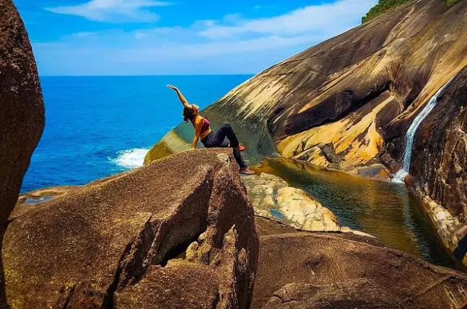 Escursione alla cascata Saco Bravo da Paraty: Piccolo gruppo