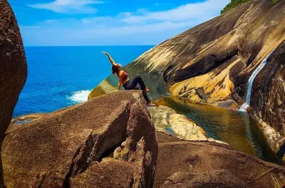 Cachoeira do Saco Bravo em Paraty: Trilha em grupo pequeno