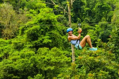 Zipline Canopy Tour near Manuel Antonio: Private Reserve