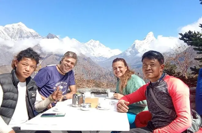 Trekking ao Everest com Lagos Gokyo e passagem Cho La desde Kathmandu
