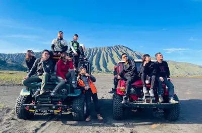 Nascer do sol no Monte Bromo saindo de Surabaya: Jeep 4x4 privado