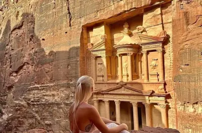 Petra e Wadi Rum a partir do Mar Morto: Duas maravilhas em um dia