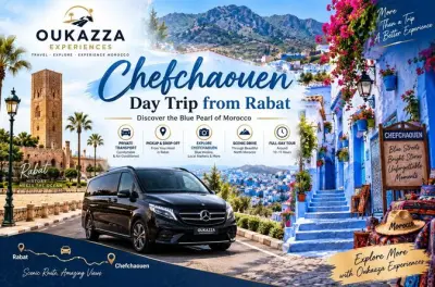Gita di un giorno a Chefchaouen da Rabat: Medina blu e kasbah
