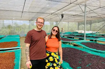 Buon Ma Thuot : Récolte et préparation du café à la plantation
