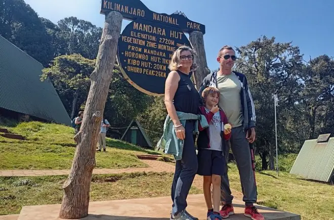 Ruta Marangu al Kilimanjaro desde Moshi sin ascenso a la cima