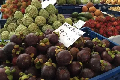 Cuisine philippine à Manille : Marché, jardin et cuisine locale