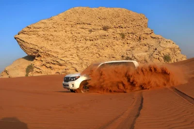 Découvrez les dunes rouges de dubaï, testez le sandboard, baladez-vous à dos de chameau et profitez d’un dîner bbq avec spectacles en direct—navette et guide inclus.