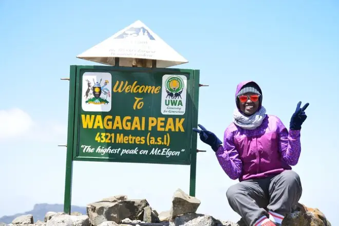 4-tägige Mount Elgon Wanderung ab Mbale: Wagagai Gipfel