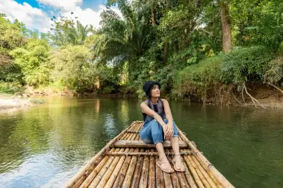 Bamboo Rafting Khao Lak: 3 km Float Through Jungle