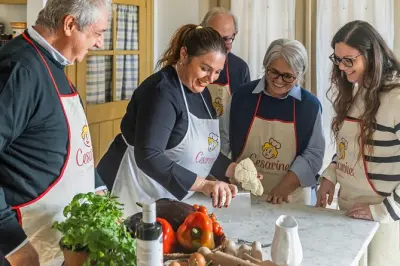 Focaccia-Kochkurs in Chiavari mit einer einheimischen Köchin