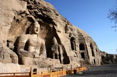 Yungang-Grotten & Hängender Tempel ab Datong: Private Führung