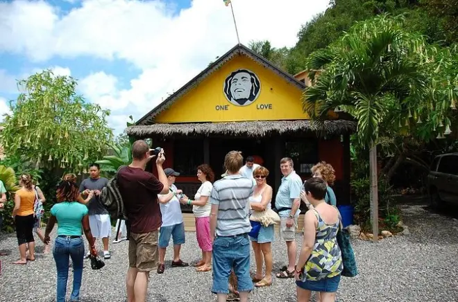 Lieu de naissance de Bob Marley à Nine Miles au départ d'Ocho Rios