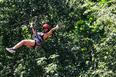 Feel the wind on a zip line, ride atvs through costa rica’s towns, and spot monkeys near flamingo beach—includes gear and local guide, with easy pickup options.