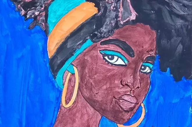 Wine and Canvas Night in Ferndale: Paint to Live DJ