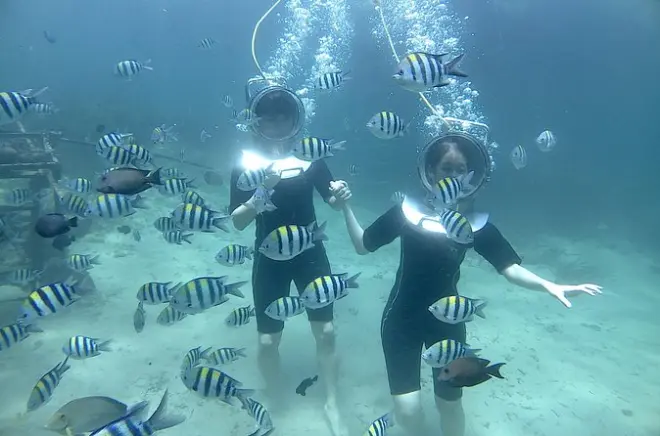 Nusa Dua Sea Walker & Jet Ski: Underwater Walk & Ride