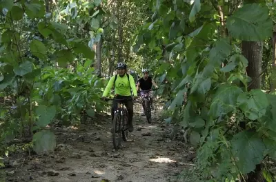 VTT dans la Sierra de Vallejo : Balade guidée sur sentiers