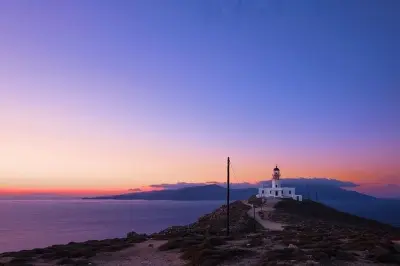 Tramonto al faro Armenistis a Mykonos: Tour in piccolo gruppo
