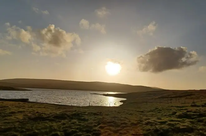 Lerwick privé : Côte ouest des Shetland et temple de Stanydale