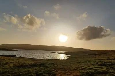 Lerwick privé : Côte ouest des Shetland et temple de Stanydale