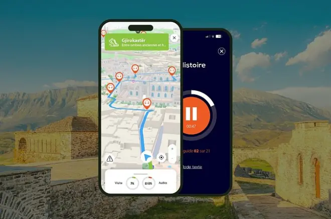 Gjirokastër visite audio-guidée à pied : 21 arrêts