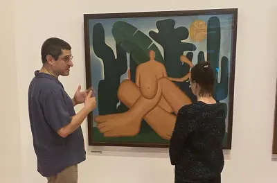 Tour privado de artes e design em São Paulo: Museus e arte de rua