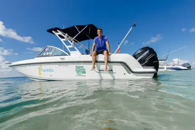 Snorkel em Grand Cayman: Aluguel de barco privado com capitão
