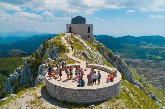 Lovćen e Cetinje da Kotor: Mausoleo di Njegoš