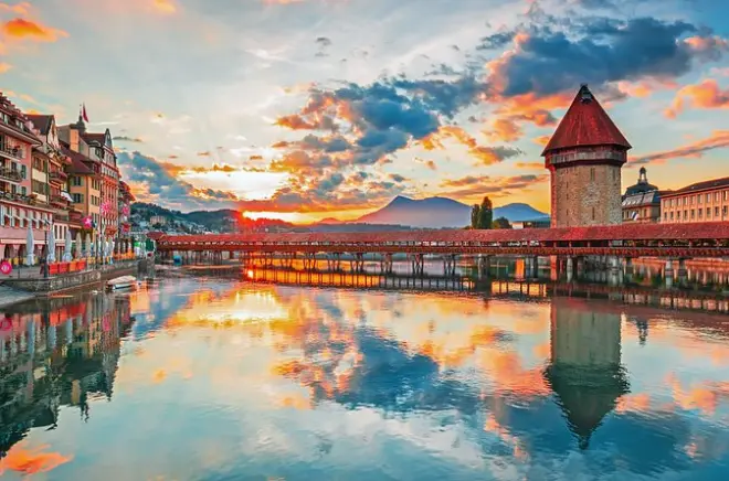 Luzern, Mount Rigi & Schifffahrt ab Zürich: Private Tour