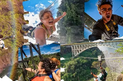 Ziplining Victoria Falls Bridge: Bungee, Swing & Slide