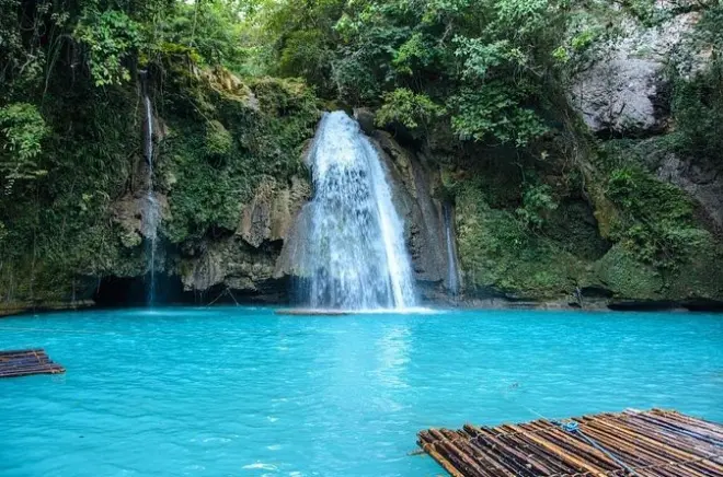 Oslob whale shark e Kawasan Falls: Nade com os gigantes