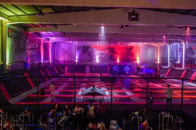 Feel the rush at palma jump in mallorca with trampolines, ninja warrior course, and a chill café. includes 1-hour jump session. easy access from palma center.