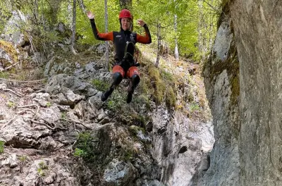 Aventure canyoning en famille Jereka : Gorges et cascades près de Bled
