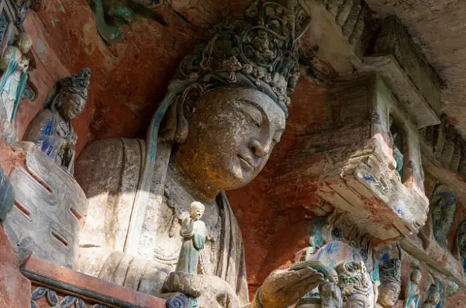 Sculture rupestri di Dazu: Baodingshan e Beishan da Chongqing