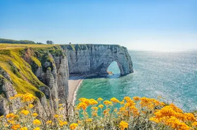 Étretat & Honfleur from Le Havre: Private tour with cider tasting