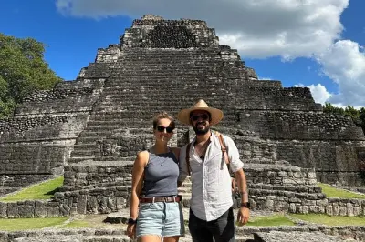 Ruinas mayas de Chacchoben y laguna de Bacalar desde Costa Maya