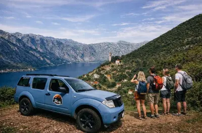 Jeep em Kotor: Vila escondida e degustação de comidas locais
