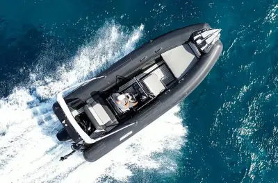 RIB Boat Rental Paros: Triton with Skipper to Antiparos
