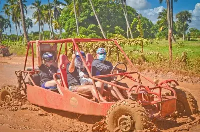 Punta Cana: Aventura en montaña, playa y buggy en Macao