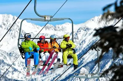Aluguel de esqui em Banff com entrega no hotel: Evite filas