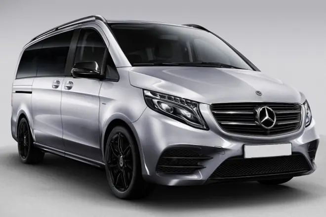 Naples City to Airport Transfer: Professional Driver, Luxury Van