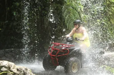 ATV riding in Ubud: Jungle trails and river crossings