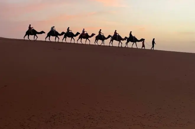 Tour de 4 jours de Fès à Marrakech : Erg Chebbi et gorges