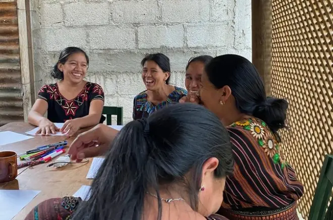 Learn traditional crafts & cook with women in Santa Cruz