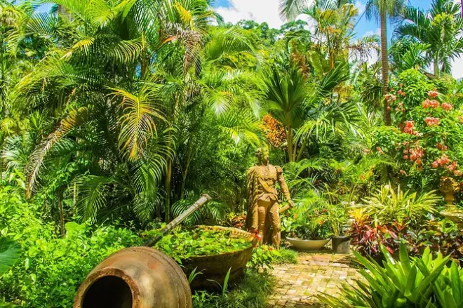 Tour botânico em Barbados: Orchid World e Andromeda Gardens