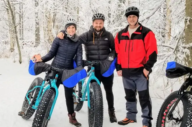Fat biking invernale ad Anchorage: 240 km di sentieri boschivi
