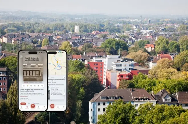 Tour podcast em Bochum: Aço, suor e solidariedade