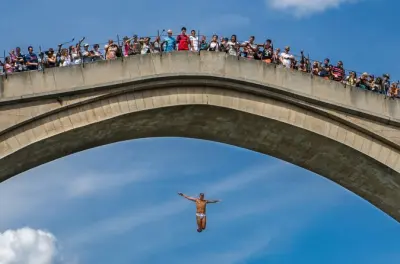 Visite privée à pied du vieux pont de Mostar avec guide local
