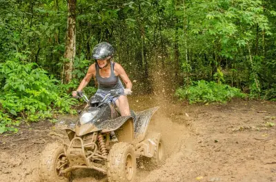 Trilha de ATV em Jacó: 3 dias na selva com cachoeira